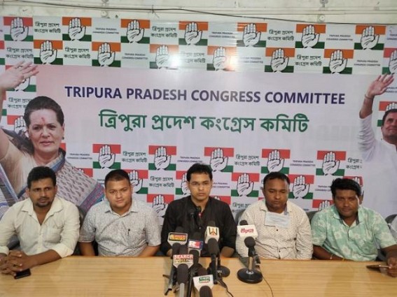 Tripura Unemployment Problems: Youth Congress to start 72 hrs Demonstration from Tomorrow